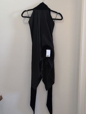 H&M Black Halter Top
